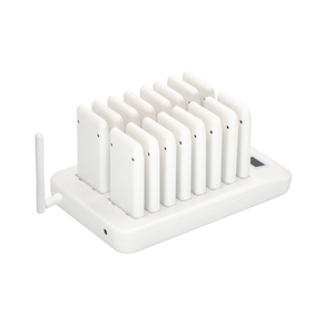 Sistema di Chiamata Wireless per Ospiti CTP302 Bianco, Sistema Pager Coaster con 16 Ricevitori Vibranti, Dispositivo di Chiamata per Caffetterie - Product Image 6