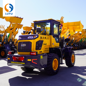 LUYU 1 <span class=keywords><strong>Ton</strong></span> 2 <span class=keywords><strong>Ton</strong></span> 3 <span class=keywords><strong>Ton</strong></span> Wheel Telescopic Loader 4*4 Penggerak Roda Mini <span class=keywords><strong>Telehandler</strong></span> Telescopic Boom Front End Loader - Product Image 1