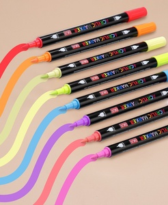 Marcadores Acrílicos de Doble Punta, Bolsa de Almacenamiento de Gran Capacidad, Juego de Rotuladores de Doble Cabeza para Dibujo, 72/84/120 Colores - Product Image 5