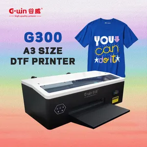 热卖a3布印刷dtf机配有1390打印头，供小企业使用