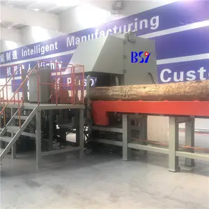 Gỗ Tự Động Nhật Ký Saw Máy Cắt/Cưa Gỗ Máy Cắt Cho Veneer Lột Dòng