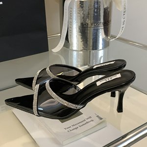 Sandalias de Tacón de Aguja con Pedrería, Punta en Pico, Primavera/Verano 2026 - Product Image 2
