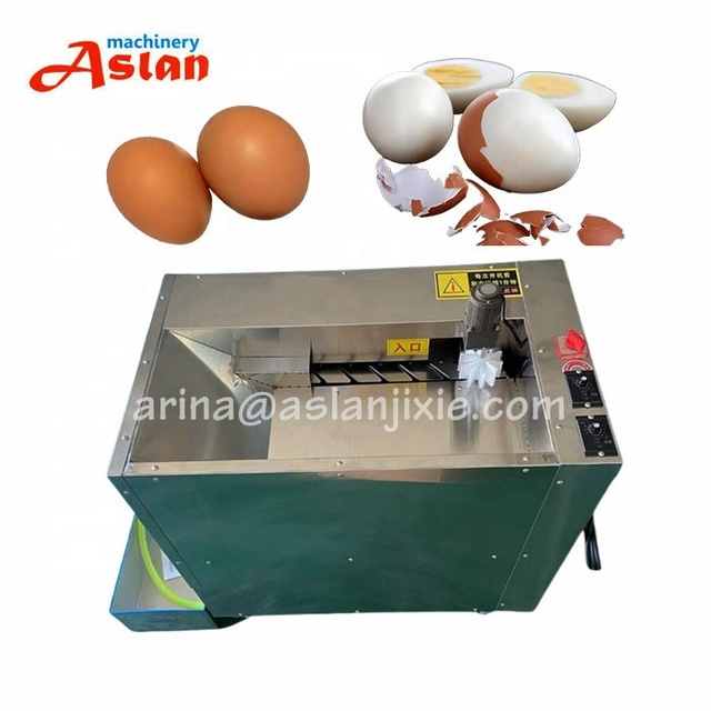 Factory Direct Sale Boiled Chicken Egg Shell Peeling Machine Easy to Operate Preserved Egg Shell Remover
