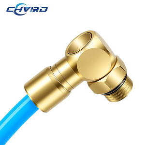 Raccord de tuyau de gaz pour accessoires de soupape solénoïde de cylindre de machine d'impression <span class=keywords><strong>EISELE</strong></span> Raccord rotatif en cuivre AD4-6L-9.5 - Product Image 3