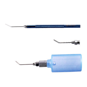 Instrumentos Oftálmicos: Irrigador Epitelial Corneal con Punta de Silicona Angulada de Grado Médico, Estéril, para Protección Ocular - Product Image 1