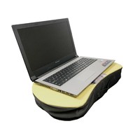 Support de tablette en bois portable avec coussin dîner tour plateau pouf Lapdesk-pour bureaux d'ordinateur