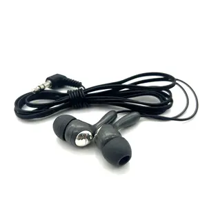 Free Sample Airline Headset New Product Comfortable Disposable Headphone Wired Airline Headphones