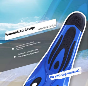 Pinne professionali per il nuoto per adulti per lo Snorkeling transfrontaliero per immersioni con pesca subacquea gratis in gomma - Product Image 3