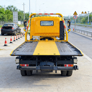 Sinotruk HOWO 3360mm Aks Mesafesi 3 Tonluk Kayar Platformlu Kurtarıcı Kamyon, 4 Tonluk Hidrolik Vinç ve 3-5 Tonluk Tek-Tanımlı Kaldırma Sistemi ile - Product Image 3
