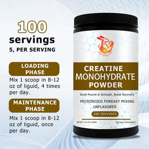 Custom Made <b>Creatine</b> Monohydrate Powder with Vitamin D & Taurine & Betaine Strengthen Muscle Support Energy Recovery Powder - Product Image 3