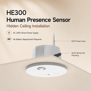 <span class=keywords><strong>Détecteur</strong></span> <span class=keywords><strong>de</strong></span> présence <span class=keywords><strong>humaine</strong></span> Zigbee, capteur radar, moniteur <span class=keywords><strong>de</strong></span> contrôle par application pour maison intelligente, montage au plafond - Product Image 1