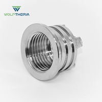 Raccords de tuyauterie PPR filetés haute pression en acier inoxydable 1/2 à insertion femelle, OEM/ODM, plaqués et forgés pour système de conduite d'eau