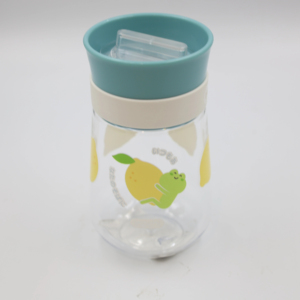 Botella de Agua Inteligente Goki Circle de 350 ml, Botella de Agua Portátil de Silicona y PP para Niños, para Hidratación Diaria - Product Image 1