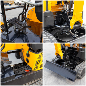 Venta al por mayor 18hp Mini motor diesel China pequeña Micro excavadora 3 2 3,5 1,2 1 tonelada Mini excavadora Universal Mini excavadora - Product Image 6