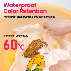 Somagi vải đánh dấu vĩnh viễn cho quần áo không độc hại, không phai, không chảy máu, không thấm nước vải sơn bút cho giày vải - Product Image 3