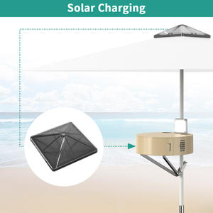 Beach Lock Box Energía solar Sin llaves y fácil instalación Sombrilla <span class=keywords><strong>de</strong></span> <span class=keywords><strong>playa</strong></span> Caja <span class=keywords><strong>de</strong></span> seguridad para hoteles y resorts Camping - Product Image 3