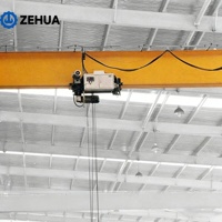 Pont roulant monopoutre européen Zehua 10t 5 tonnes mobile, neuf, pour usage en atelier, hauteur de levage 12m, portée 10m