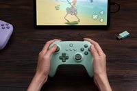 Control Inalámbrico 8Bitdo Ultimate C 2.4g con Giroscopio de Seis Ejes y Motor de Vibración para Windows PC, Steam Deck, Raspberry Pi - Morado Lila