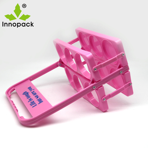 Porta-bottiglie di birra portatile portatile <span class=keywords><strong>portabottiglie</strong></span> per bevande pieghevoli su misura <span class=keywords><strong>portabottiglie</strong></span> e refrigeratore per riporre e trasportare - Product Image 3
