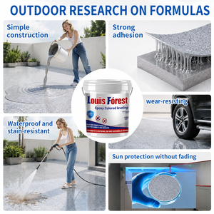 Revestimiento <span class=keywords><strong>de</strong></span> <span class=keywords><strong>Piso</strong></span> <span class=keywords><strong>de</strong></span> Concreto Imitación Mármol, Impermeable y Resistente al Desgaste, <span class=keywords><strong>Pintura</strong></span> Epóxica Autonivelante con Arena <span class=keywords><strong>de</strong></span> Color <span class=keywords><strong>para</strong></span> Superficies <span class=keywords><strong>de</strong></span> <span class=keywords><strong>Cemento</strong></span> - Product Image 2