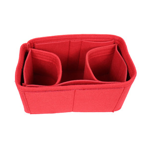 Organisateur de maquillage de voyage en <span class=keywords><strong>feutre</strong></span> très vendu, insert de rangement polyvalent - Product Image 5