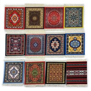 Sous-verres de style tapis oriental, sous-plats et dessous de tasse en gros pour table, style tapis, directement de l'usine - Product Image 1