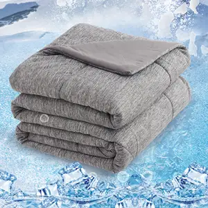 Neuzugänge Sommer heiße Schlafanzüge Seide kühles doppelseitiges 100 % Nylon Überwurf Körper Eis Kühlung Quilt Unterdeckchen