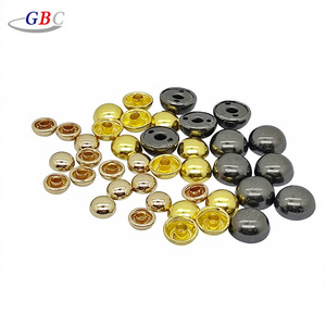 高品質セール真鍮カスタムカラーマッシュルームヘッドクローズエンドニッケルフリーリベットスタッド（革製衣料用） - Product Image 1