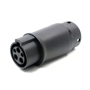 Electric Vehicle Charger Type 1 Male Adapter To Type 2 Female Ev Adapter Convertor Sae J1772 Type1 To Type2 Adapter
