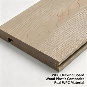 แผ่นพื้นระเบียงไม้เทียม WPC ลายร่อง สำหรับระเบียงกลางแจ้งและริมสระว่ายน้ำ - Product Image 5