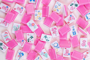 Tuiles de mahjong de luxe pour <span class=keywords><strong>voyage</strong></span>, tuiles de mahjong Ocean Line, mini tuiles de mahjong pour <span class=keywords><strong>voyage</strong></span> - Product Image 4