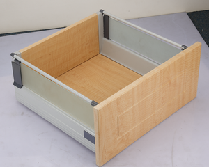 Manufacturer <strong>Soft</strong> <strong>Close</strong> Led Light Kitchen Cabinet Slim Metal Kitchen <strong>Drawer</strong> Box <strong>Drawer</strong> <strong>Slides</strong> With Glass - Product Image 2