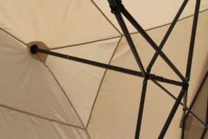 Không thấm nước gấp <span class=keywords><strong>gazebo</strong></span> với khung thép dễ dàng thiết lập pop-up lều cho Patio đám cưới thị trường cắm trại với sidewalls mang theo túi - Product Image 2