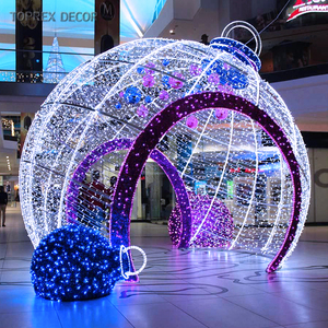 New Light <span class=keywords><strong>Up</strong></span> Sản Phẩm Giáng Sinh Ý Tưởng Trang Trí 3d Led Điêu Khắc Bóng - Product Image 2