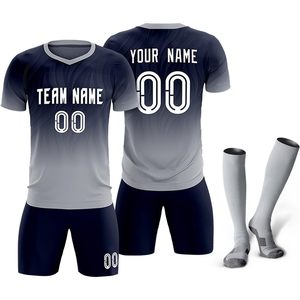 Custom Soccer Jersey Shorts Team Uniform Men Personalized Athletic Shirts With Team <b>Name</b> Number Logo V Neck Moisture Wicking - Product Image 1