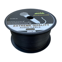 Câble de microphone équilibré de 100 m, câble MIC de haute qualité, câbles micro quadruples