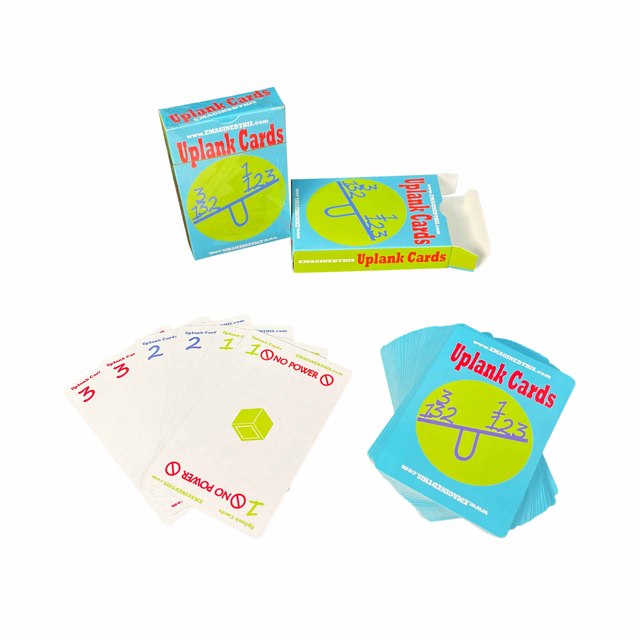 Personalized Logo Printed Funny Custom Christmas Children's Learning Eco-Friendly Family Flash Cards for