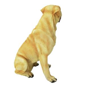 Molde de resina personalizado de fábrica, estatueta de <span class=keywords><strong>labrador</strong></span>, estátua de cão, design criativo, escultura, artesanato de resina realista, animal - Product Image 6