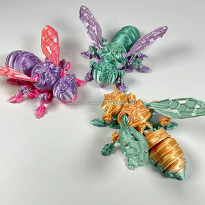 नए विचार 3 डी मुद्रित मधुमक्खी 3 डी मुद्रित मधुमक्खी 3 डी मुद्रित मधुमक्खी के साथ मुद्रित व्यक्त मधुमक्खी 3 डी प्रिंटेड मधुमक्खी - Product Image 1