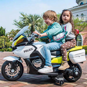 Grosses motos <span class=keywords><strong>électrique</strong></span>s <span class=keywords><strong>12V</strong></span> pour enfants, vélo pour bébés, motos, voiture de <span class=keywords><strong>police</strong></span> pour enfants avec alarme lumineuse - Product Image 4