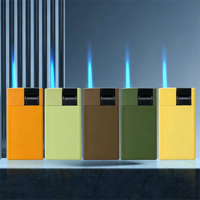 Briquets coupe-vent en métal en gros, boîtier en fer, combustible au butane, flamme réglable - Personnalisation de marque pour la publicité commerciale