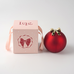 Boîte à bijoux en forme de rose magnétique au style frais de Eternal Flower, nouveau style, fleurs séchées réelles, fleurs décoratives de Noël, plantes - Product Image 5