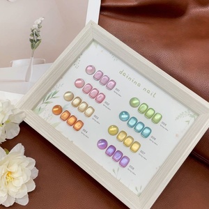 8 colori occhi di gatto Gel di vetro chiaro seta satinata di vetro perlina di vitalità <span class=keywords><strong>acqua</strong></span> <span class=keywords><strong>frizzante</strong></span> occhio di gatto Nail Art Gel smalto - Product Image 1