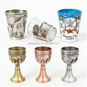 Verre à shot en métal personnalisé Pharaon d'Égypte pour la décoration et les cadeaux, verre à shot égyptien, souvenirs d'Égypte, vente en gros - Product Image 2