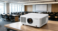 Projecteur DLP FLYIN 12000 Lumens pour Grandes Salles, Idéal pour la Cartographie 3D Immersive