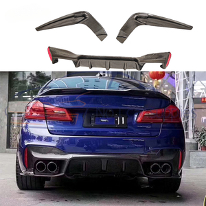 Cho G30 F90 M5 Sợi Carbon 3D Phong Cách Phía Sau Khuếch Tán Bumper Lip Cho 5 Series <span class=keywords><strong>G</strong></span> G38 F M5 - Product Image 6