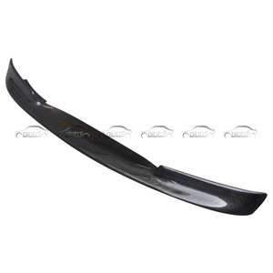 Lèvre de pare-chocs avant en fibre de carbone style CSL avec aileron de becquet et séparateur de type ailette pour BMW E46 M3 modèle 2001+ État Neuf - Product Image 5