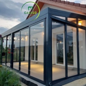 Solárium de Lujo con Doble Acristalamiento, Estructura de Aluminio con Recubrimiento en Polvo, Uso en las 4 Estaciones, Ideal para Villas o Hoteles de Lujo - Product Image 3