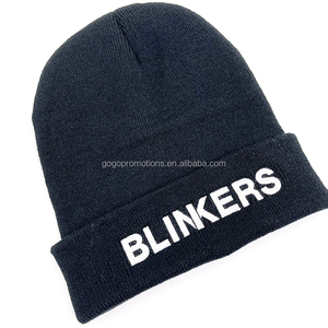 New Design Promotional Unisex Knitted Hats Warm Custom Beanie with Advertising Logo