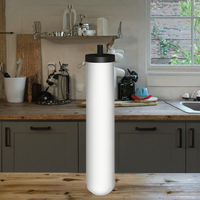 Purificateur d'eau domestique manuel de qualité supérieure, filtration multi-étapes en céramique et charbon actif pour la sécurité de l'eau potable à domicile